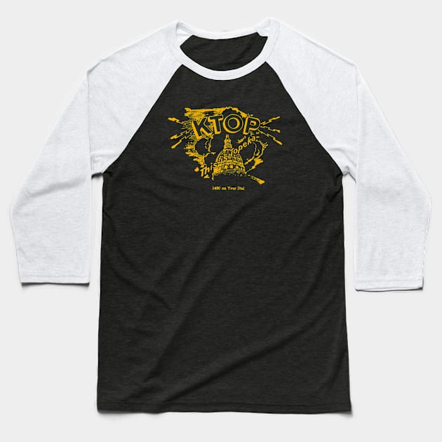 KTOP Gold 1948 Baseball T-Shirt by TopCityMotherland